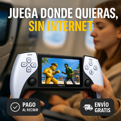 ¡20.000 Juegos en Tu Bolsillo! Consola X9 con Pantalla IPS HD y Batería de Larga Duración.